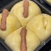 １００均の型で！ウインナーマヨちぎりパンの工程6