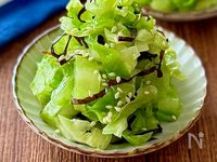 5分で完成♩やみつきキャベツの塩昆布和え