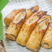 【ちくわの磯辺焼き】揚げなくて簡単ヘルシー！青のりの香り！