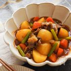 【焼肉のタレとコチュジャンだけ】韓国風肉じゃが