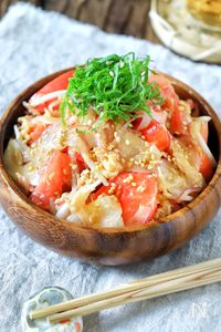 【トマト玉ねぎのツナ和えサラダ】夏に必ず食べたいサラダ