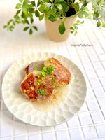 大根おろしのとろ〜りソースで！和風みぞれバーグ