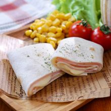ランチや軽食に!トルティーヤで『ハムとチーズのブリトー』