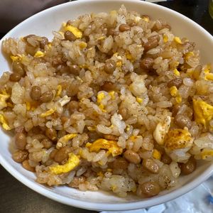 おゆころの作ってみた!投稿(【わが家の定番♪】にんにく醤油の納豆チャーハン☆やみつき飯)