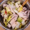 浅漬け白菜と豚しゃぶの✨さっぱり和食のゆず七味ポン酢和え😋の工程3