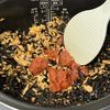 ひじきと梅干しの炊き込みご飯の工程4