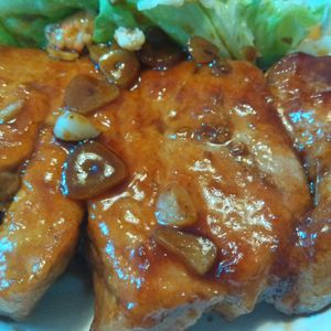mmm10の作ってみた!投稿(最強に旨い!!ガッツリおかず『濃厚ソースの絶品トンテキ』)