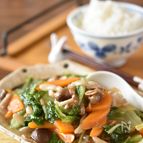 豚バラ白菜のしょうがとろみ煮込み