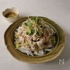 豚しゃぶの白だし香味ダレ