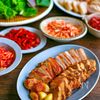 ブロックで焼いてジューシーサムギョプサル