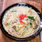 こう言う食べ方も美味しい「焼きラーメン」