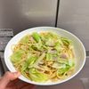 ケの作ってみた!投稿(塩昆布が決め手♪『春キャベツとベーコンのバターポン酢パスタ』)