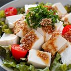 タンパク質たっぷり♡『豆腐の胡麻サラダ』簡単美味すぐ完成！
