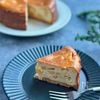生クリームなしでも濃厚♪ りんご入りヨーグルトチーズケーキ