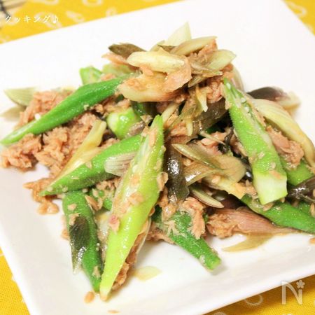 パッパッと10分 オクラと茗荷のツナポン By Kitten遊び レシピサイト Nadia ナディア プロの料理家のおいしいレシピ