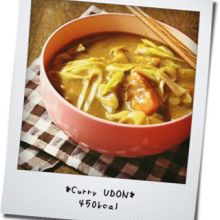 残ったカレーで*カレーうどん