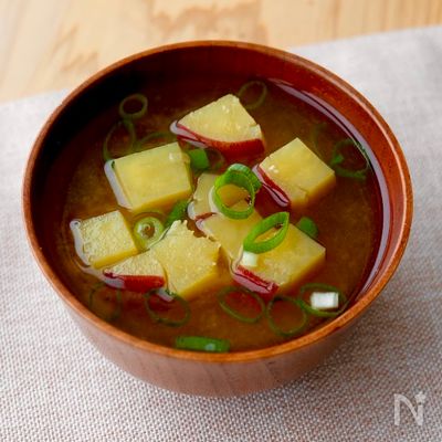 【さつま芋の味噌汁】基本の出汁のとり方
