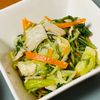 Kuの作ってみた!投稿(水菜の中華風煮浸し【作りおき】)