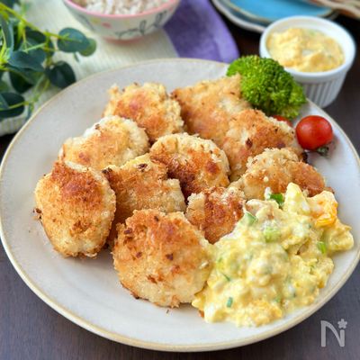 【冷食大人気!白身魚と凍り豆腐の白身魚フライ】節約/カサマシ