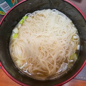 ippei99の作ってみた!投稿(ぶっかけ豚ネギ塩そうめん#包丁不要#やみつき)