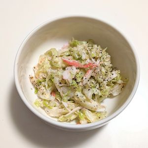 ごんべすの作ってみた!投稿(《キャベツが主役》鰹節たっぷり♪♪5分サラダ)