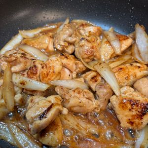 Oの作ってみた!投稿(行列のできる定食屋さんの🍚鶏のとろとろ生姜焼き定食🤩💖)