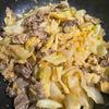 けいぞうの作ってみた!投稿(豚バラキャベツのとろたま炒め｜卵は直割りでOK！)