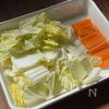 ピリッとくせになる【白菜と豚肉のゆず胡椒あん】の下準備