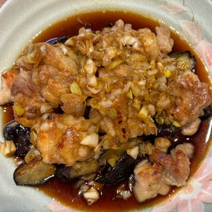 くだもの大好き🧡の作ってみた!投稿(『食欲そそる♡鶏とナスの揚げない油淋鶏』大さじ3の油でOK！)