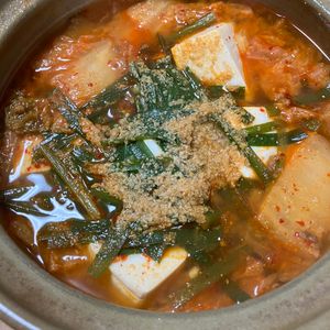 445177の作ってみた!投稿(煮るだけ5分♪『豆腐とキムチのコクうま味噌スープ』)