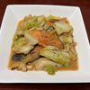 りんごの作ってみた!投稿(ご飯が進む!コク旨♡【鮭とキャベツのにんにく味噌バター炒め】)
