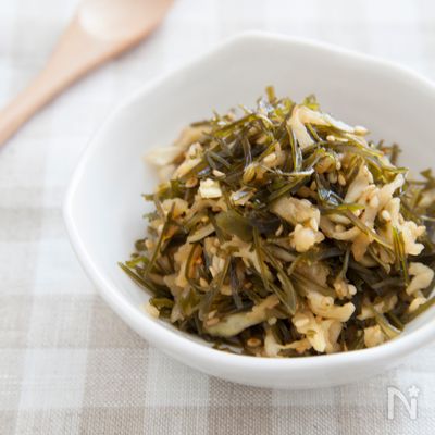 切干大根と糸切昆布のかみかみふりかけ