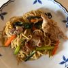 ミキティの作ってみた!投稿(【豚こまと小松菜の上海風やきそば】お手軽食材で節約!)