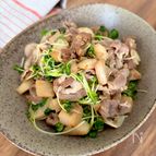 【豚肉と長芋の甘辛炒め】ホクホク長芋がやみつき♪