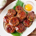 【枝豆とひじきの甘辛鶏つくね】栄養満点◎ご飯がすすむ甘辛味♪