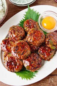 【枝豆とひじきの甘辛鶏つくね】栄養満点◎ご飯がすすむ甘辛味♪