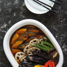 作り置き常備菜★サッと揚げ野菜手作りサッパリつゆ漬け