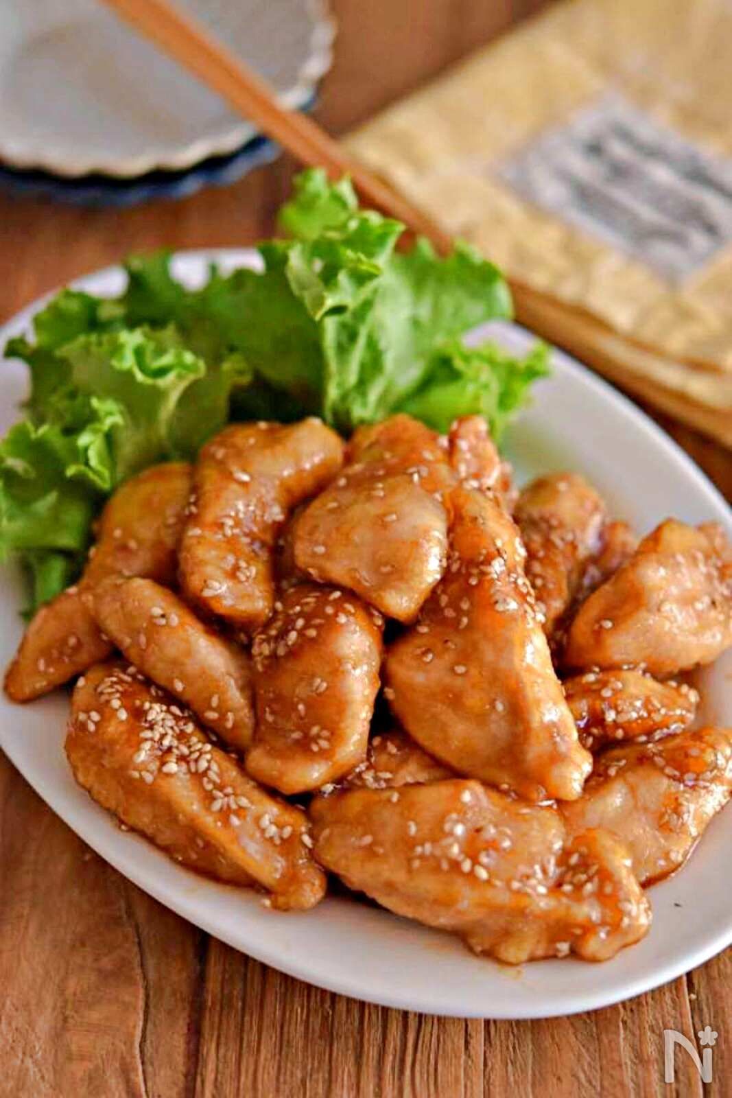 鶏むね肉の甘辛照り焼き【冷凍作り置き】 | レシピサイトNadia