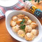トースターで簡単♡ベビーホタテのレモンマヨ焼き