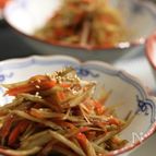 ごぼうとにんじんのきんぴら