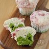 【三色蒸しパン】レンジで1分半♪ひな祭りにおすすめ🌸
