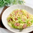 キャベたまベーコンの旨塩炒め＊冷蔵庫にあるもので簡単おかず＊