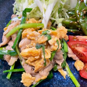 momoの作ってみた!投稿(【豚にらたま】味付け黄金比で食欲そそるスタミナおかず！)
