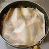 旨みがスゴい!じゃがいもとひき肉のうまだし煮の工程2