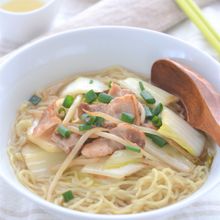 白菜と豚バラde塩ラーメン