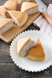 もちもち♪簡単バナナ炊飯器ケーキ