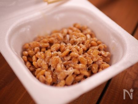 納豆を一粒一粒ばらばらにする