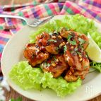 チキンサテ風＊鶏肉のピーナッツバター炒め