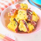 【腸活】さつまいもの塩麹バター蒸し【蒸し器でホクウマ！】