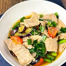 夏野菜の焼きしゃぶ】さっぱり旨い！夏に食べたい